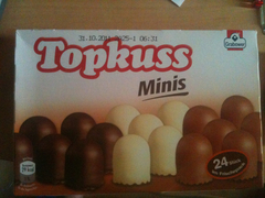 Têtes au chocolat mini TOPKUSS, 200g