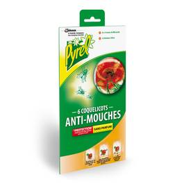 Stickers coqulicots anti-mouches