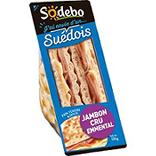 Sandwich suédois jambon cru emmental SODEBO, 135g