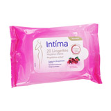 lingettes hygiene intime regulation active intima x20