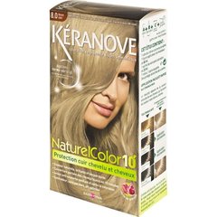 Coloration permanente 10 minutes KERANOVE, blond clair n° 8.0
