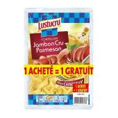 Lustucru Tortellini jambon cru parmesan le lot de 2 barquettes de 250 gr