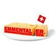 Emmental Suisse AOC au lait cru SWITZERLAND, 31%MG 200 g