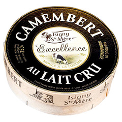 Isigny Sainte Mere, Excellence, camembert au lait cru, le fromage de 250 gr