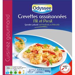 Odyssee, Crevettes assaisonnees ail et persil, la barquette de 300g