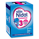 Nestlé Nidal croissance dès 10 mois 4x1l
