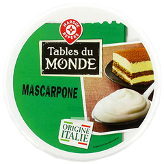 Mascarpone Tables du Monde 40%mg 500g