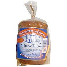 Minis gateaux Bretons pur beurre GUILLEMOT, 6 pieces, 240g