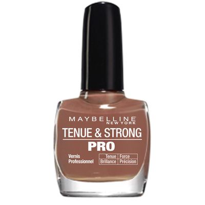 Gemey Maybelline, Tenue & Strong Pro - Vernis a ongles Taupe Couture 786, le vernis a ongles