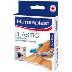Bandes tissu aéré elastic HANSAPLAST, boîte de 10