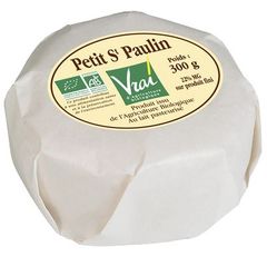 Petit St Paulin bio au lait pasteurise VRAI, 23%MG, 300g