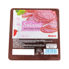 Auchan salami tranche x25 -200g