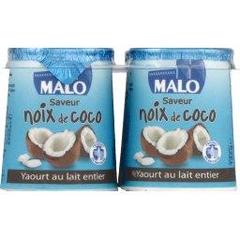Malo yaourt aromatise coco lait entier 4x125g