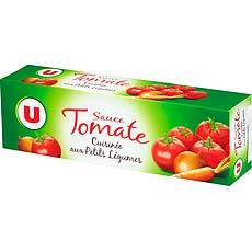 Sauce tomate petits legumes U tube 180g