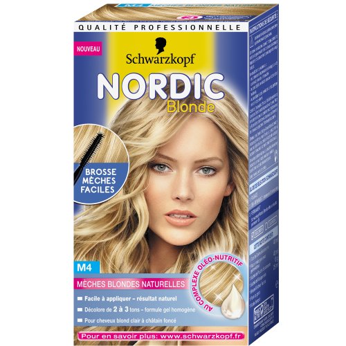 Coloration special meches blondes naturelles Nordic M4