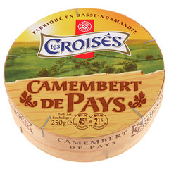 Camembert de Pays Les Croises 21% MG 250 gr