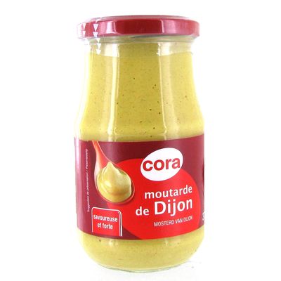 Moutarde de Dijon savoureuse et forte