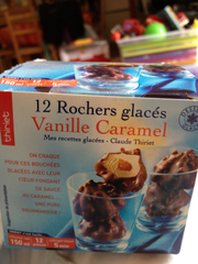 Rochers glacés vanille caramel