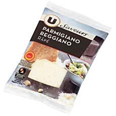 Parmigiano Reggiano rape au lait cru U LES SAVEURS, 28%MG, 60g