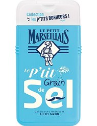 Le Petit Marseillais Gel Douche Hydratant au Sel Marin 250 ml - Lot de 3