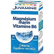 Magnesium marin et vitamine B6 JUVAMINE, 30 comprimes, 24g
