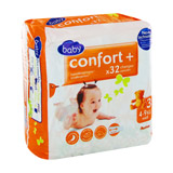 Auchan baby confort + single midi change 4/9kg x32 taille3