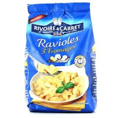 Rivoire & Carret, Ravioles 3 fromages, le paquet de 250 g