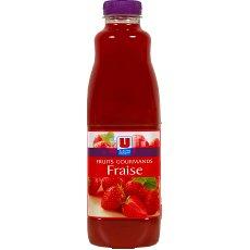 Nectar a la fraise Fruits Gourmands U, 1l