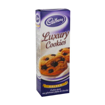 Luxury Cookies nougatine CADBURY, 200g