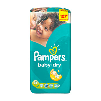 Couches Baby Dry, taille 5 : 11-25 kg