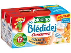 Bledidej Croissance - Biscuite saveur vanille, des 12M