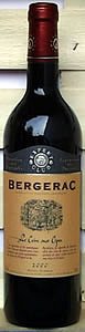 Bergerac - Le coin aux cepes, la bouteille de 75cl