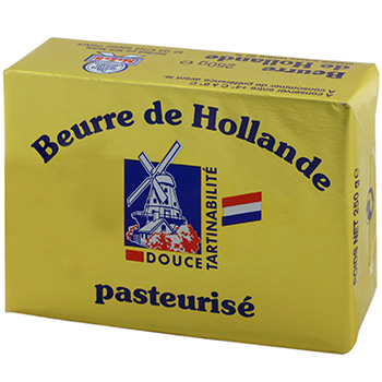 Beurre de Hollande Pasteurise 250g