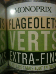 Flageolets verts extra-fins