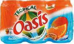 Oasis tropical 7x33cl