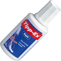 Correcteur liquide Rapid TIPP-EX, 2x20ml