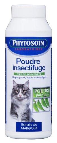 Phytosoin poudre insectifuge pour chat 150g