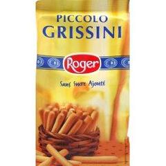 Roger, Piccolo grissini, recette a l'ancienne, cuisson a moule ouvert, le paquet,150g