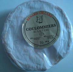 Renard Gillard Coulommiers au lait cru la boite de 500 g