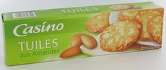 Biscuits tuiles aux amandes