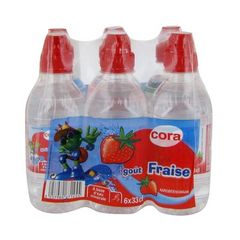 Kids, eau aromatisée fraise, Kids 6x0,5L