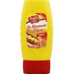 La moutarde de Dijon, forte, le flacon de 265g