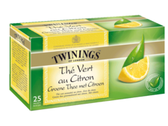 Twinings The vert citron boite de 25 sachets - 50g