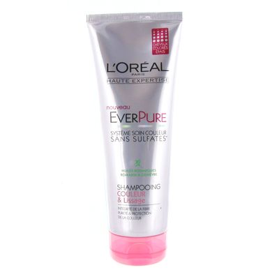 L'Oréal Paris Haute Expertise Shampooing Everpure Couleur et Lissage 250 ml