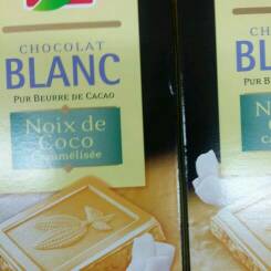 Belle France Chocolat Blanc Noix de Coco Caramélisée 200 g