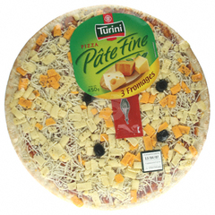 Pizza fraiche Turini 3 fromages 450g