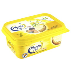 Margarine doux Margarine allegee (60% MG) sans conservateur, enrichie en vitamines A, D et E. Tartine et cuisson.
