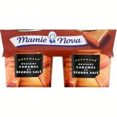 Mamie Nova gourmand caramel beurre 2x150g