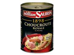 Choucroute Royale cuisinee au riesling WILLIAM SAURIN, 420g