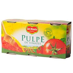 Pulpe de tomate Del Monte x3 - 1200g
